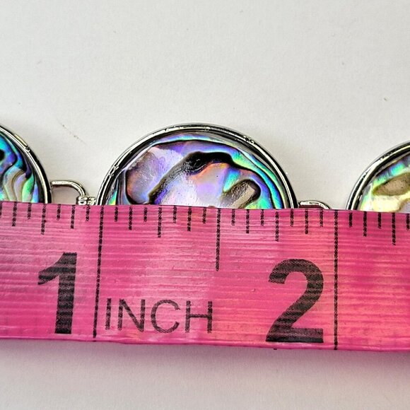 Unique Abalone Biwa Shell Bracelet - Picture 11 of 16